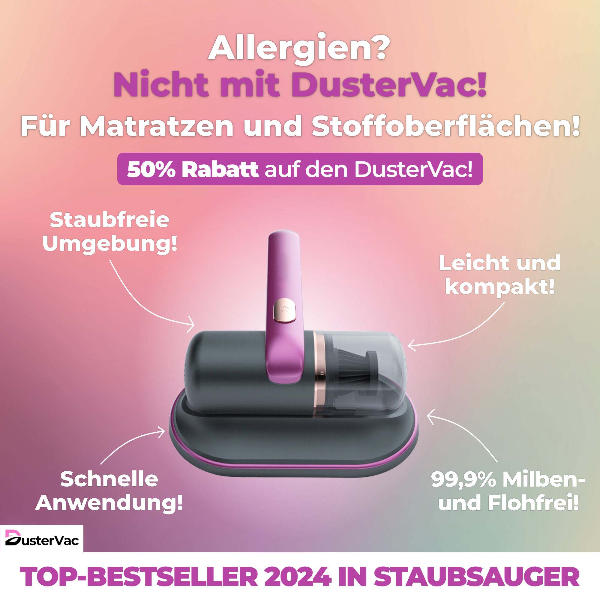 DusterVac Milbensauger