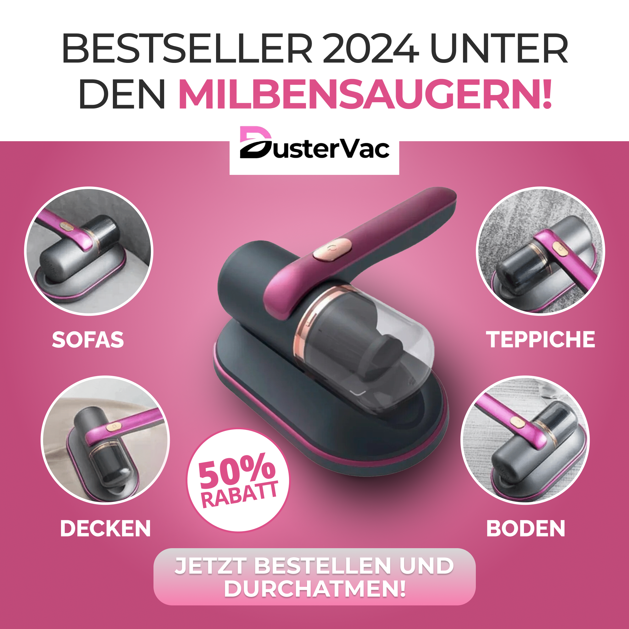 DusterVac Milbensauger